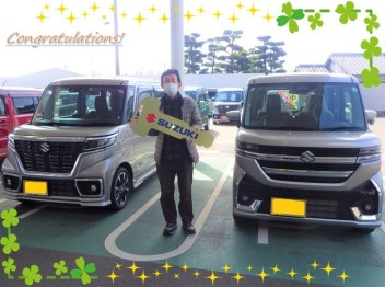 ☆祝☆スペーシアカスタムご納車！